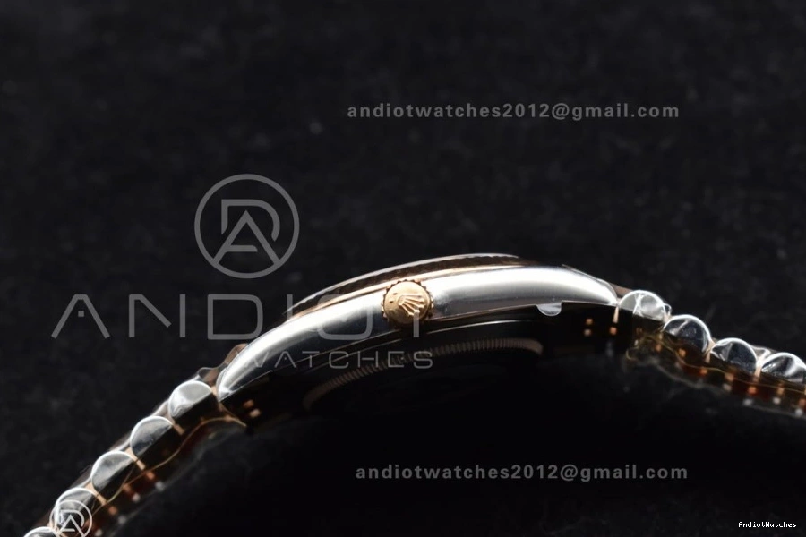 Steel Diamonds on MOP 655 904L White Clean Bracelet Dial 126333 Best EasyMatch RG Jubilee 1:1 DateJust SS Edition VR 41 0208